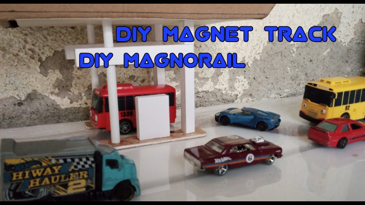 DIY MAGNORAIL,CHAIN ROAD SYSTEM,MAGNET TRACK ON A LOW BUDGET, SISTEM SIMPLE MAGNET TRACK