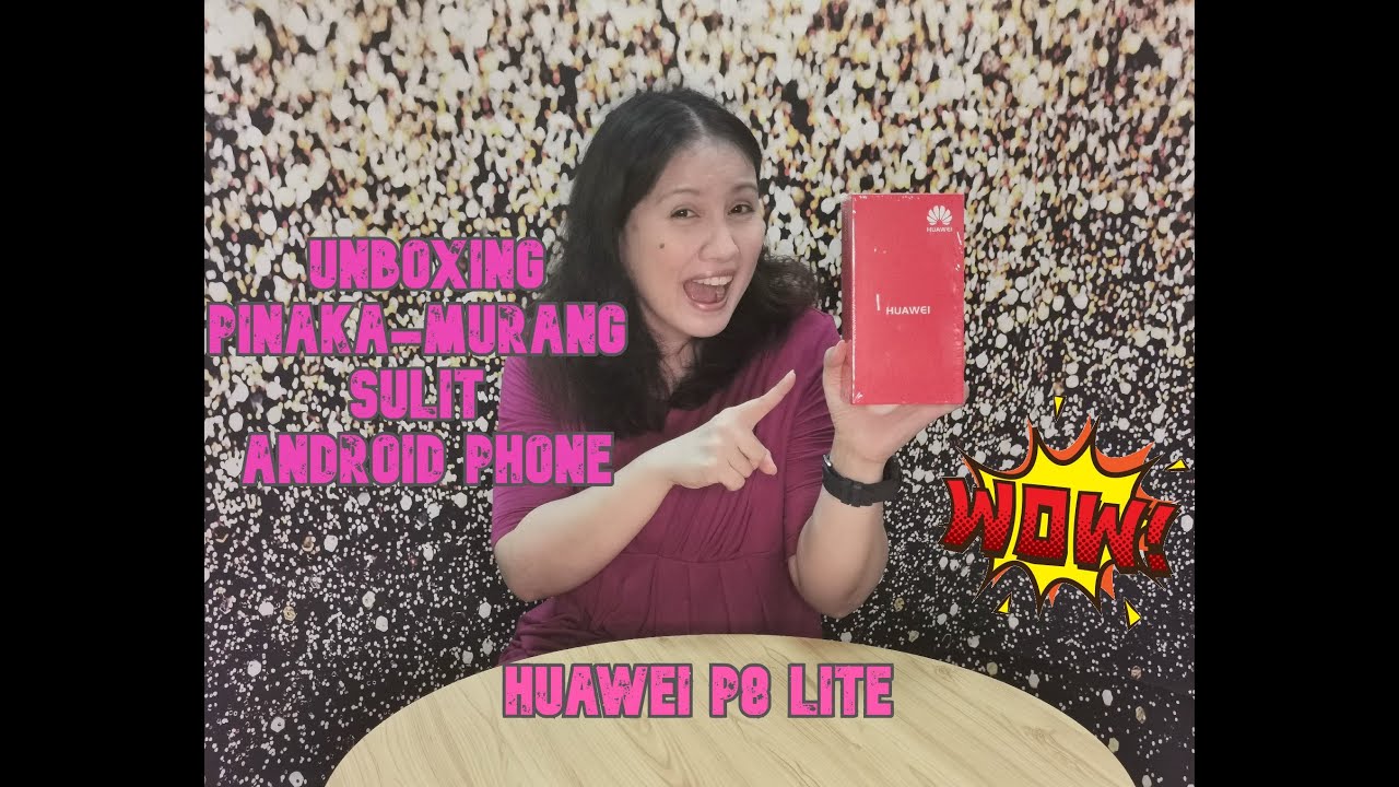 UNBOXING REVIEW HUAWEI P8 LITE || PINAKA-MURANG SULIT ANDROID PHONE