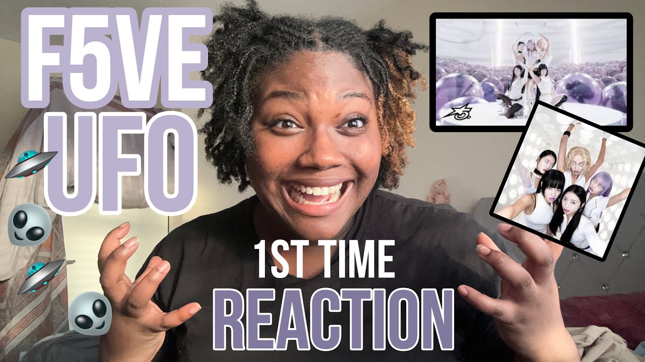 1ST REACTING TO F5VE ‘UFO’🛸👽| I want them so bad😍😩