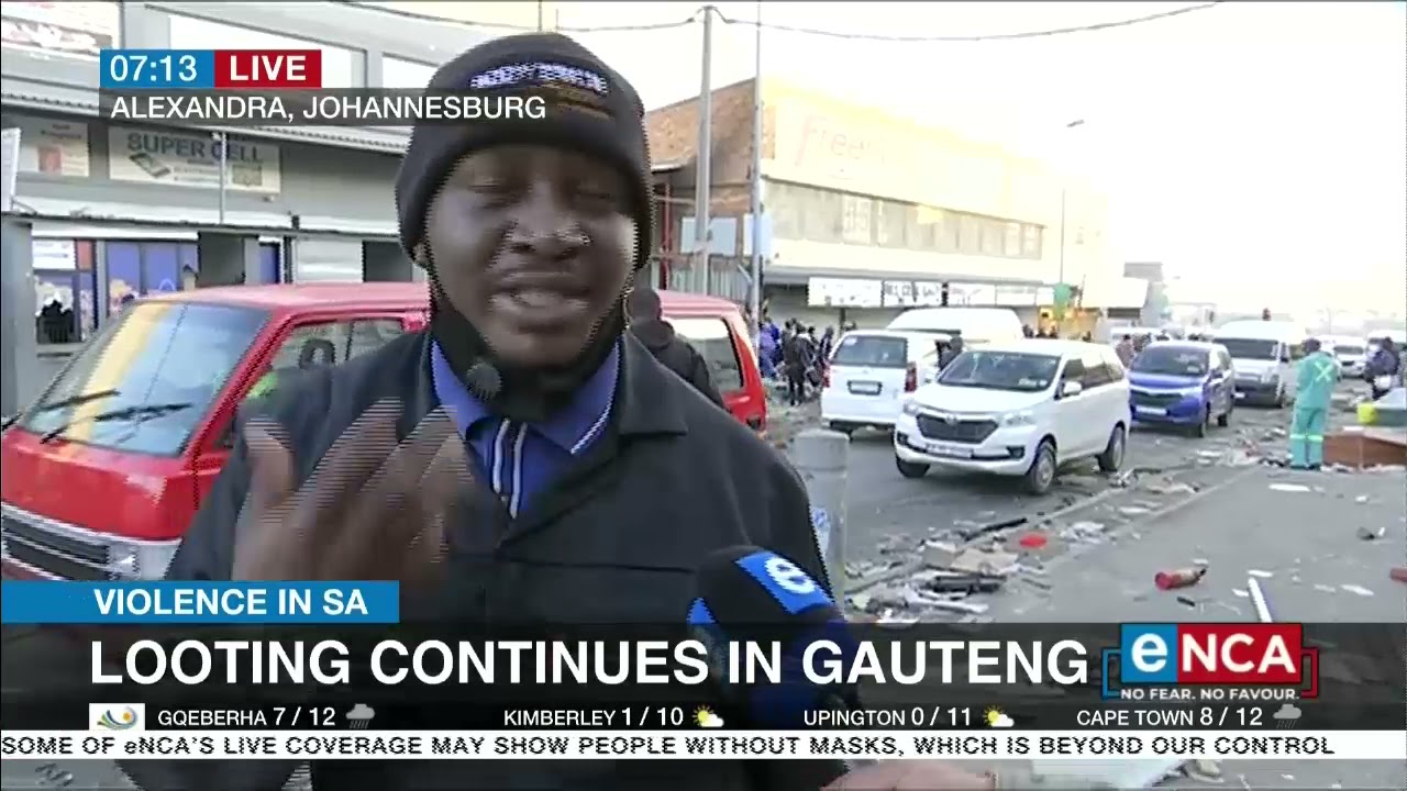 Looting continues in Alexandra