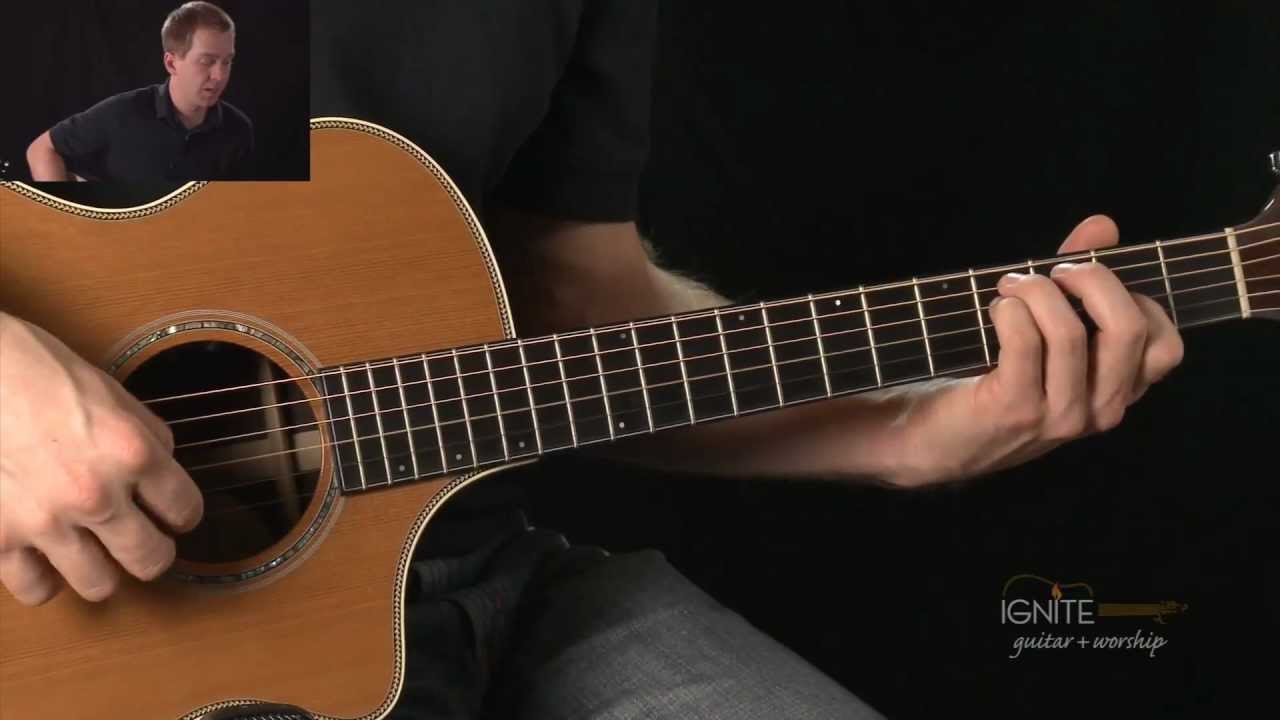 Jesus Paid it All song - Acoustic Guitar Lesson