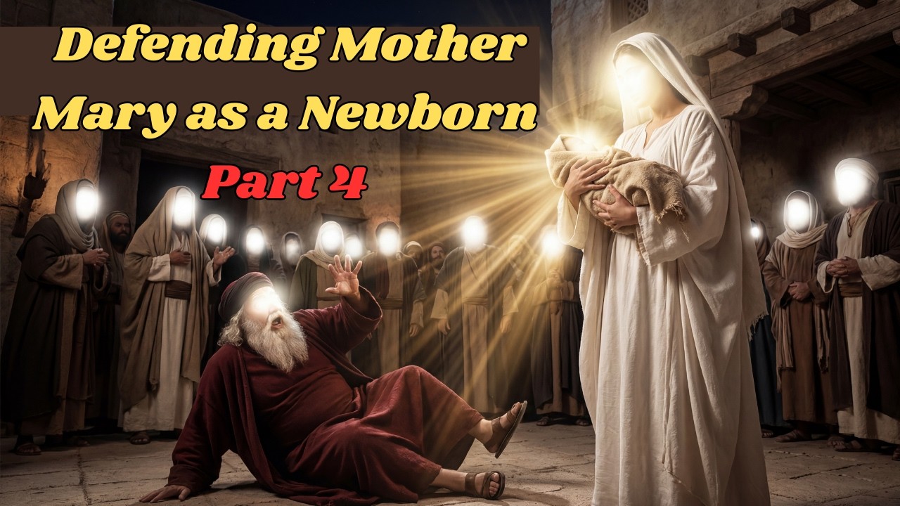 Miracle of Jesus: Defending Mother Mary as a Newborn | Part 4 ! English story in Islam