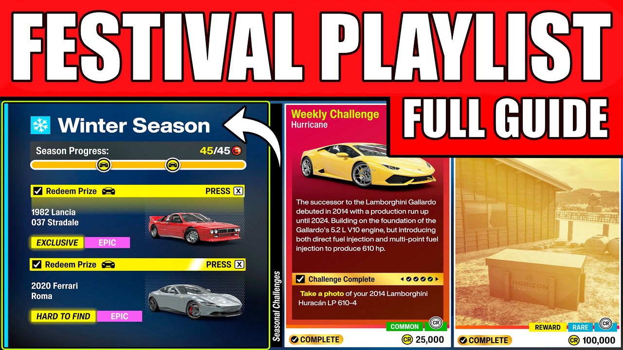 Forza Horizon 6: Фестивальный плейлист, зимний сезон &mdash; ПОЛНЫЙ ГАЙД! И все награды (Серия 3)