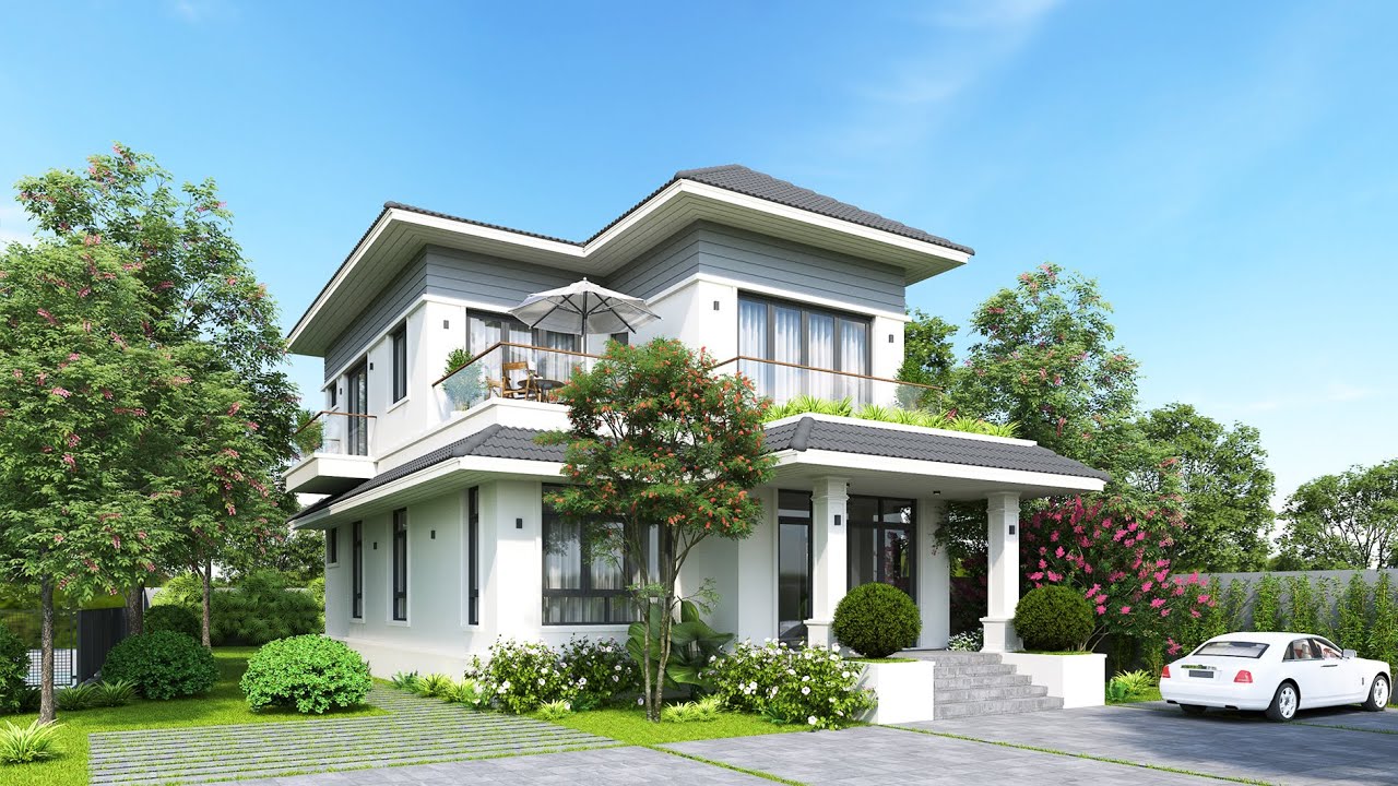 BIỆT THỰ CHỊ HƯƠNG KIẾN XƯƠNG THÁI BÌNH THIẾT KẾ VÀ HOÀN THÀNH