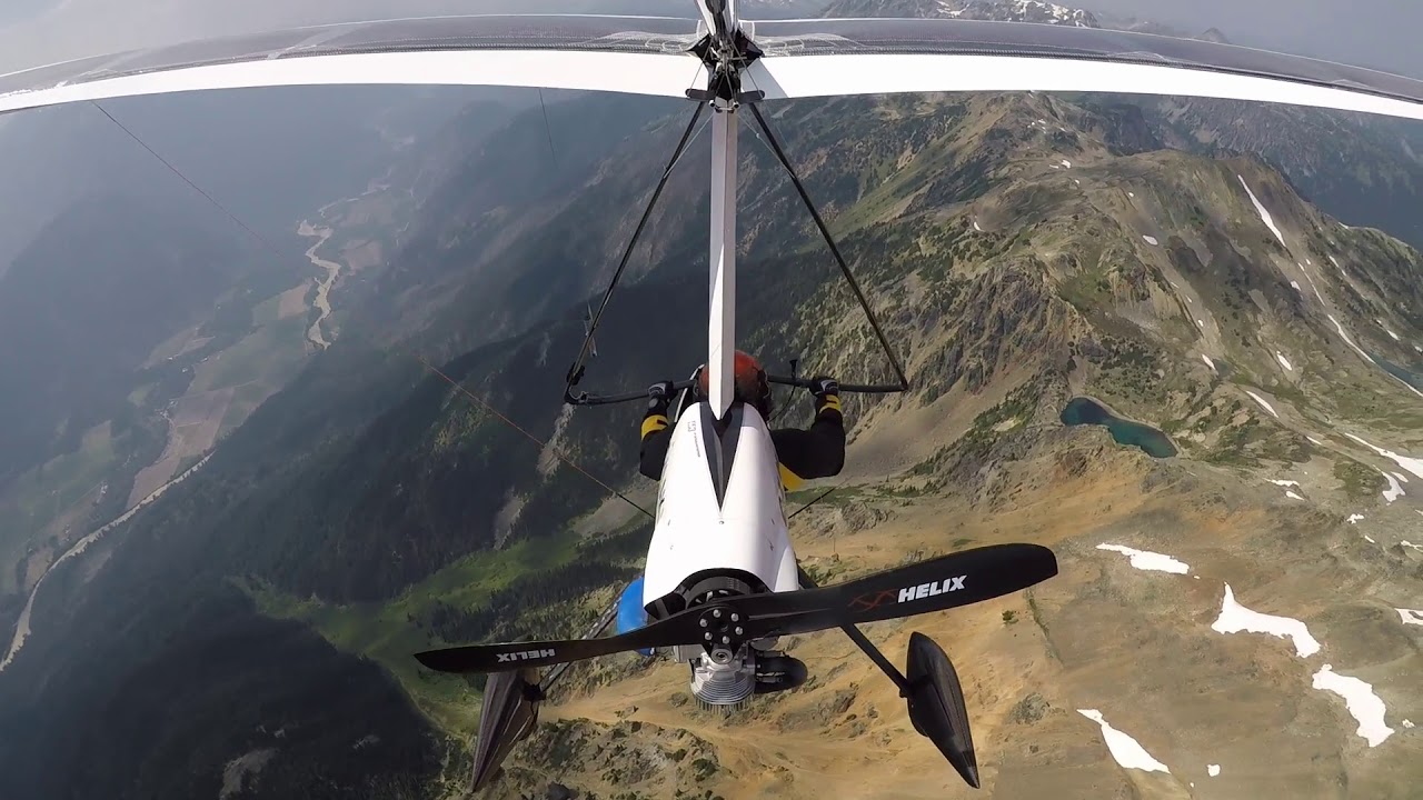 Soaring the Ego Trike / ATOS VRS190 over Copper Dome, Pemberton Valley British Columbia
