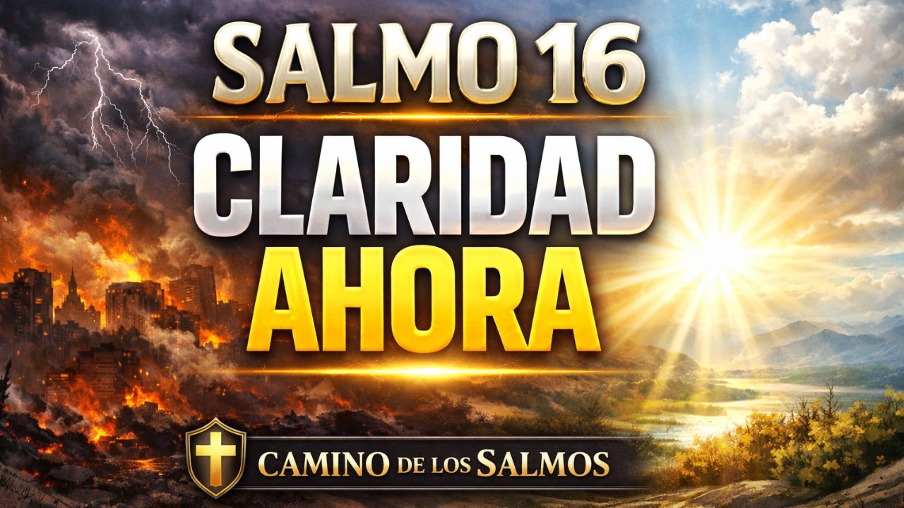 🛡️ SALMO 16 — DECISIONES SABIAS EN MEDIO DEL CAOS HOY