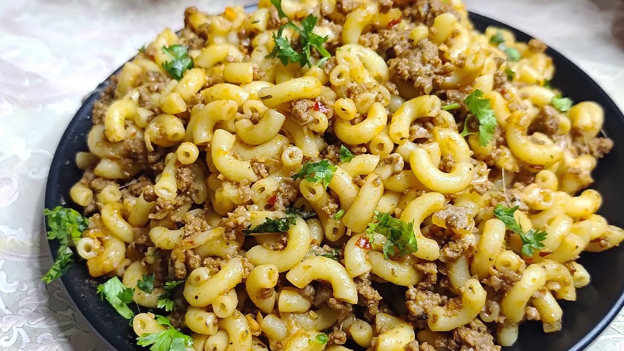 Beef Macaroni Recipe | Easy Beef Macaroni Recipe | Keema Macaroni | How to Make Macaroni at Home 