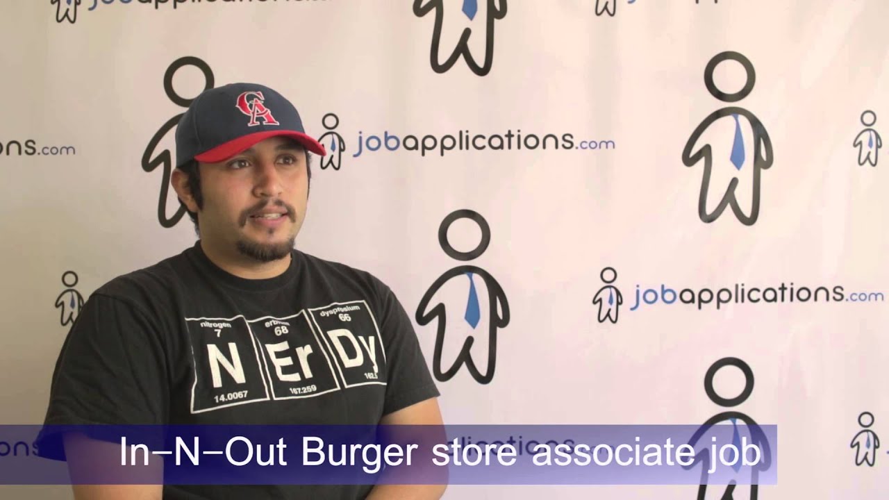 In-N-Out Burger Interview - Store Associate