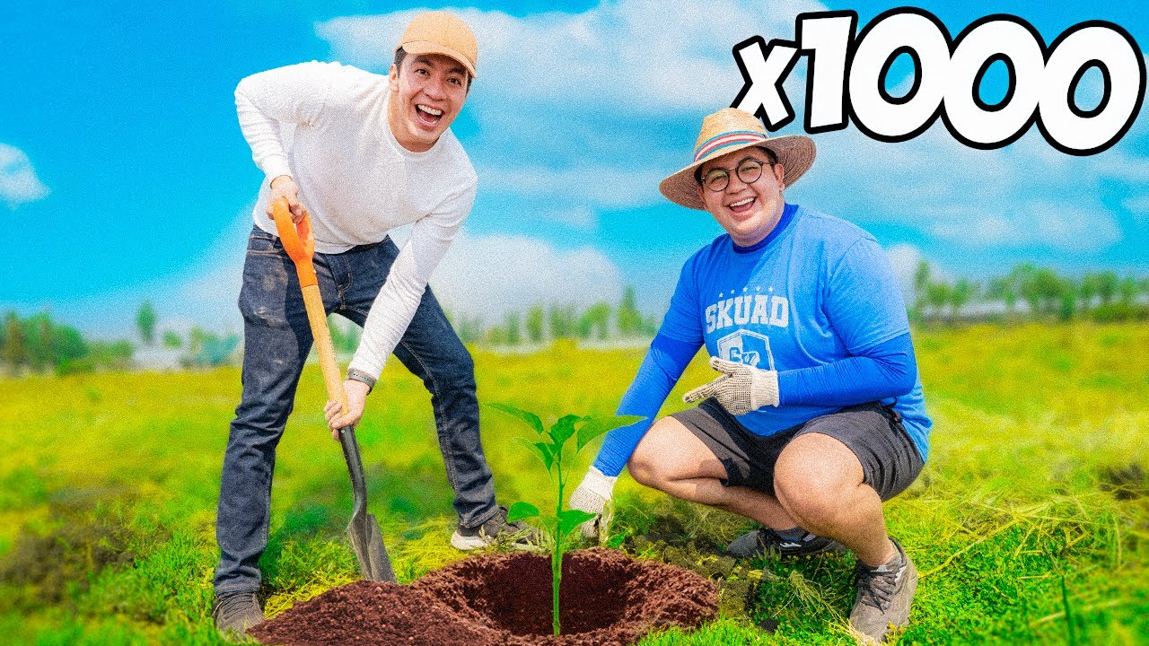 PLANTAMOS 1000 ÁRBOLES EN NUESTRA CIUDAD *RETO DE ANTRAX