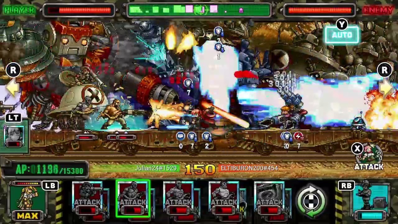 Metal Slug Attack Reloaded Online Deck Allen & Morden