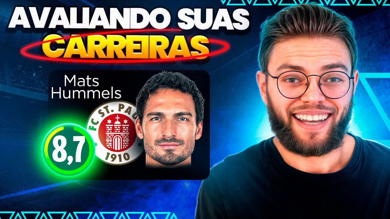 ELE CRIOU UM JORNAL DENTRO DO MODO CARREIRA! - Avaliando Carreiras EA FC​