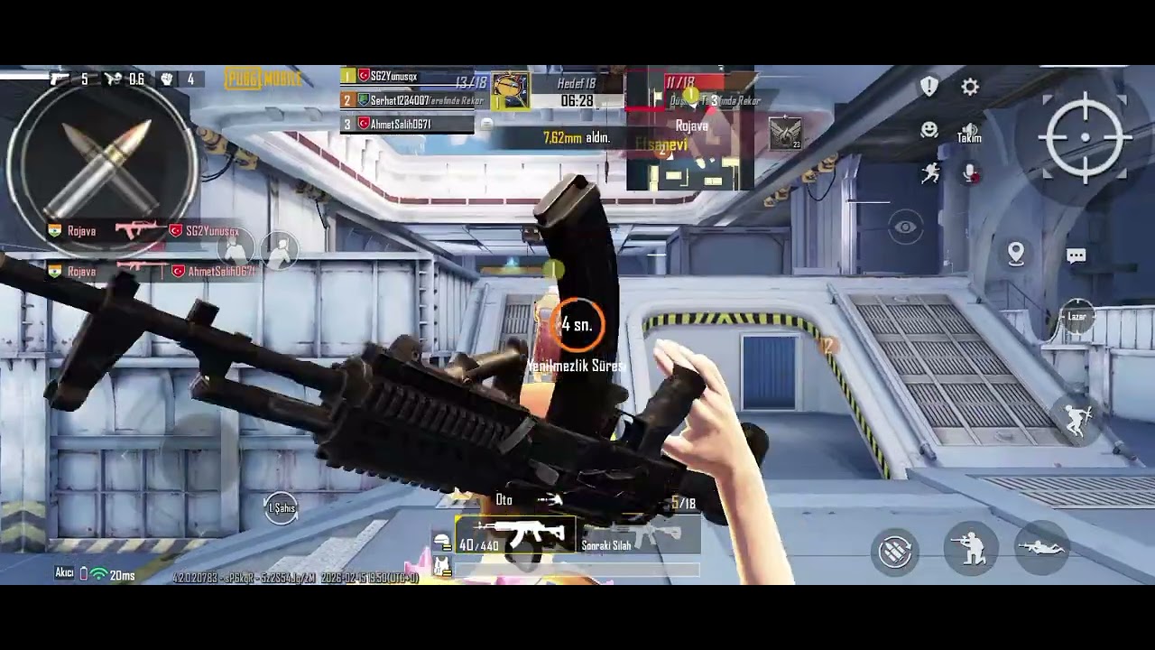 (PUBG MOBİLE) Zorlandım ama kazandım