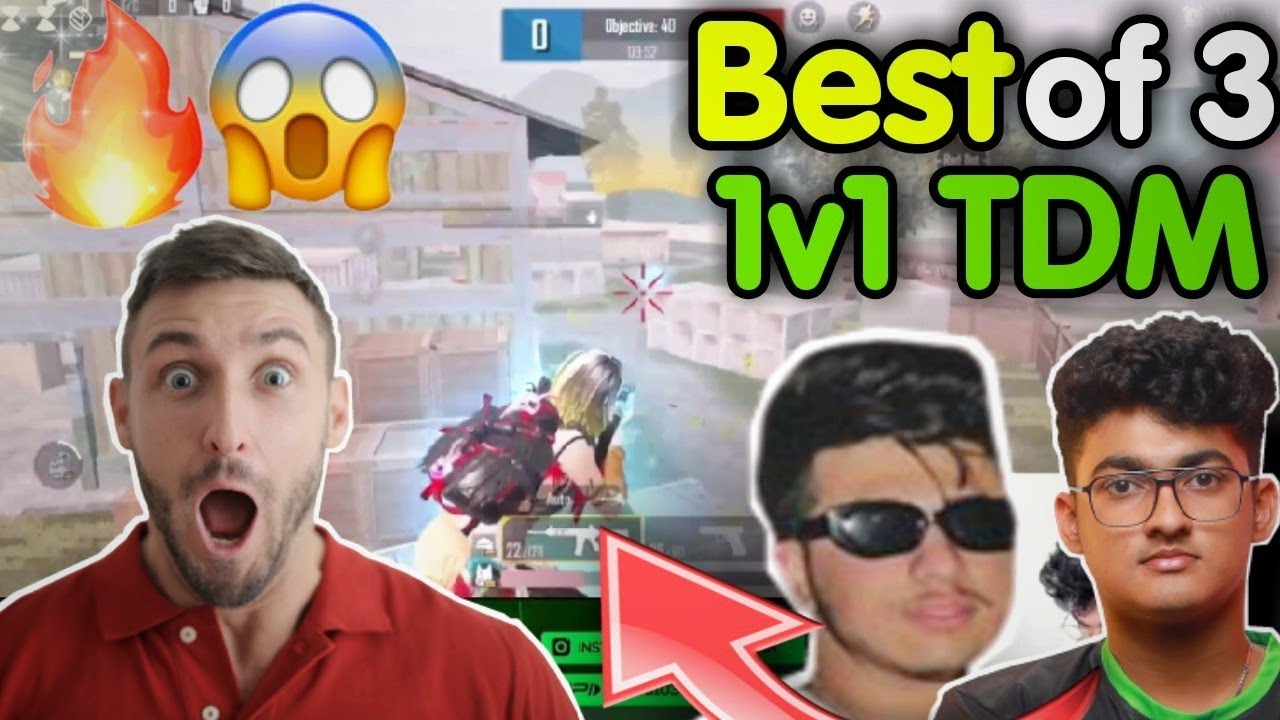 🔥 Goblin Vs Jazzy Best of 3 1v1 TDM Match | Goblin 