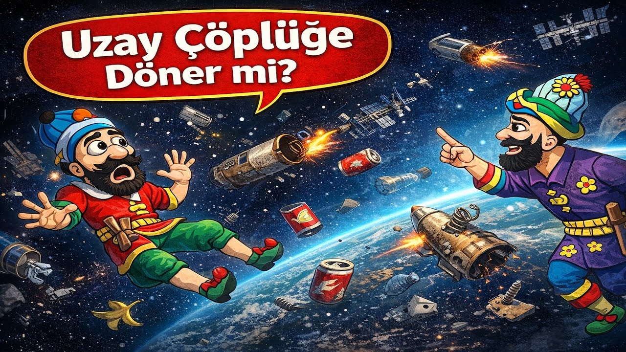 Uzay Çöple Dolarsa Ne Olur? | Hacivat ile Karagöz