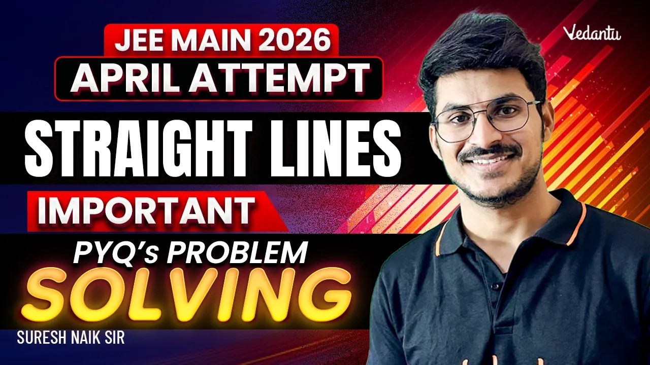 Straight Lines | Important PYQ Problem Solving | JEE Main 2026 April Attempt | Suresh Naik Sir