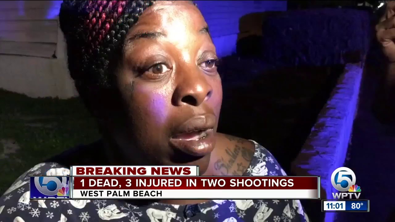 Two shootings in West Palm Beach on Sapodilla Ave., blocks apart, and in less than an hour