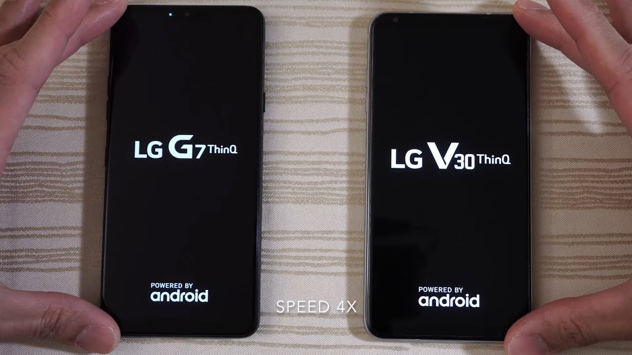 LG G7 ThinQ vs LG V30 - Speed Test!