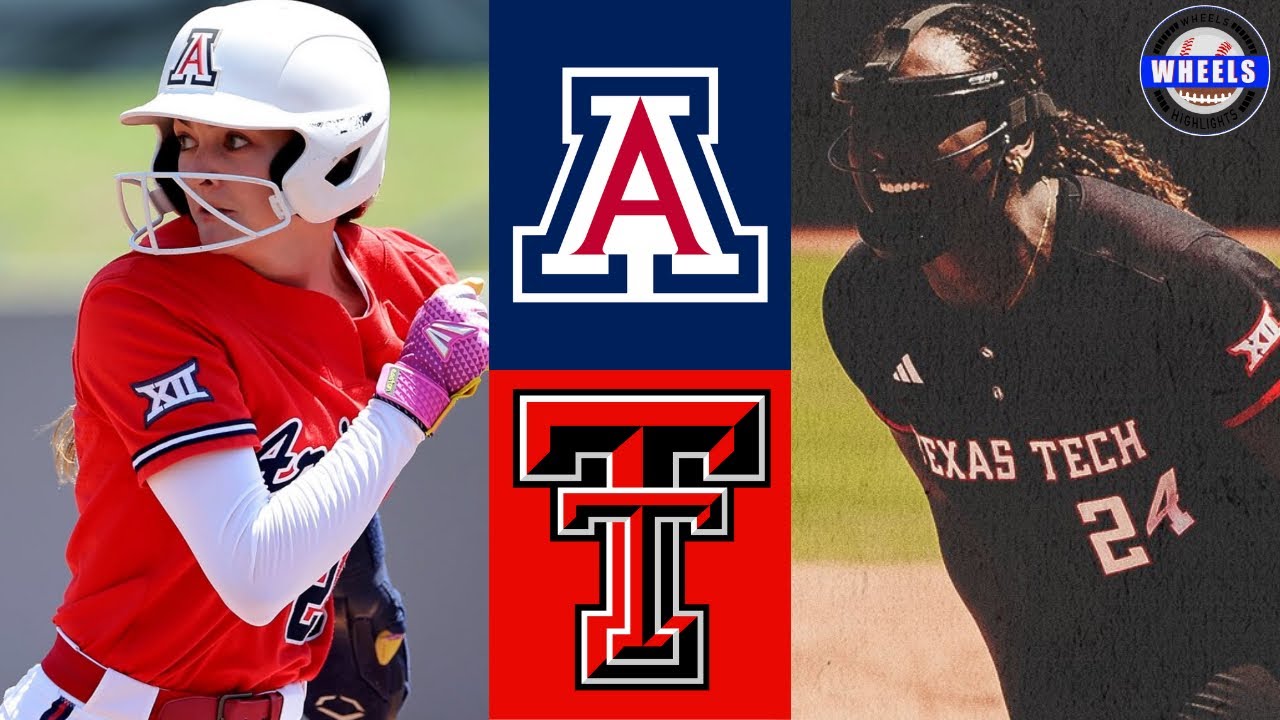 #2 Arizona vs #1 Texas Tech | Big 12 Championship | 2025 College Softball Highlights