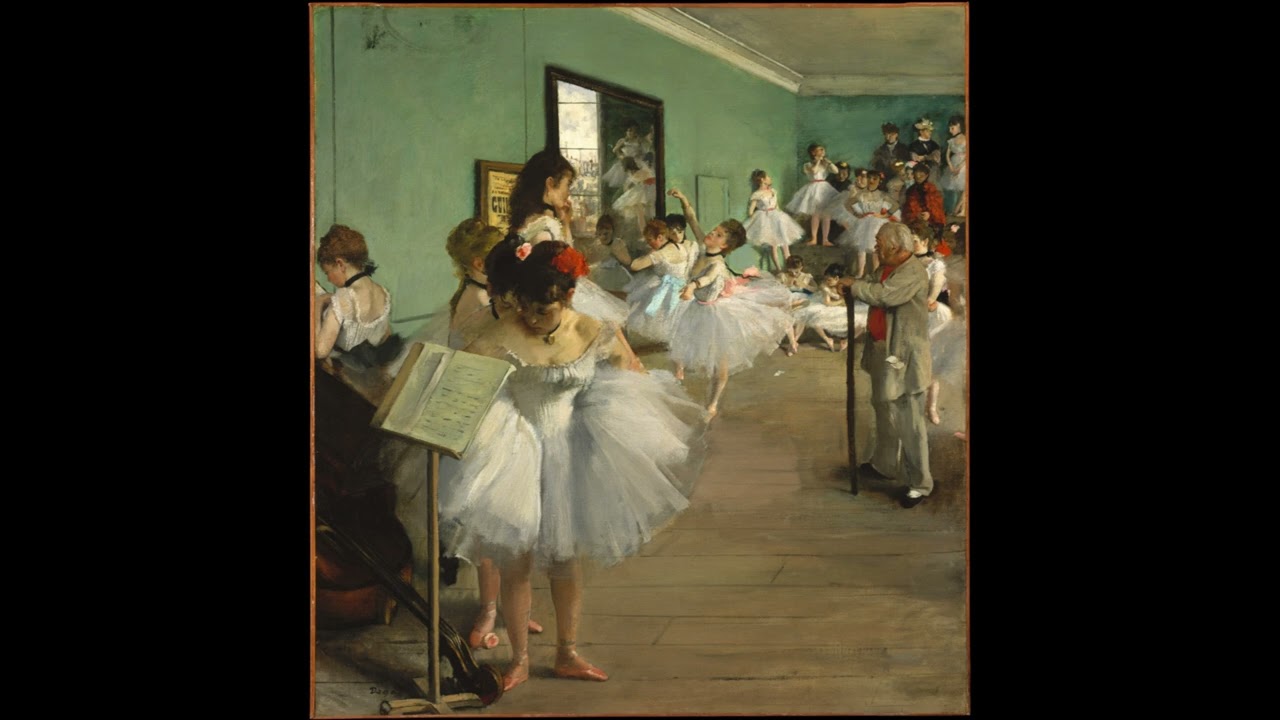 The Dance Class by Edgar Degas