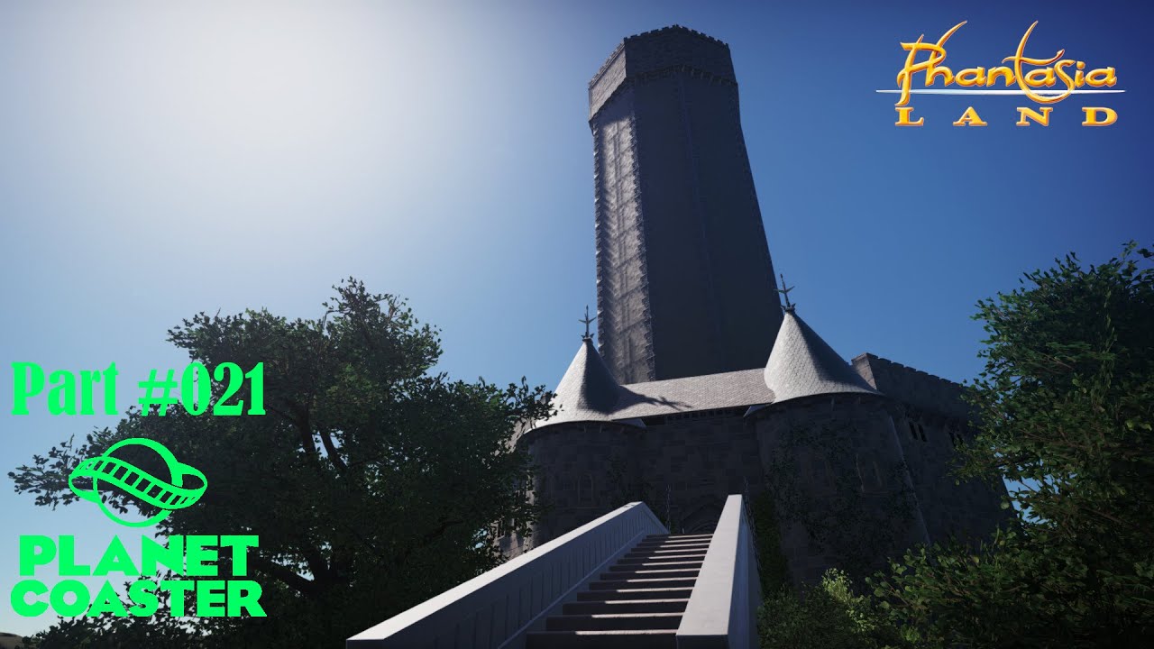 Ein wenig am Mystery Castle bauen - Phantasialand Recreation Part 21 - Planet Coaster
