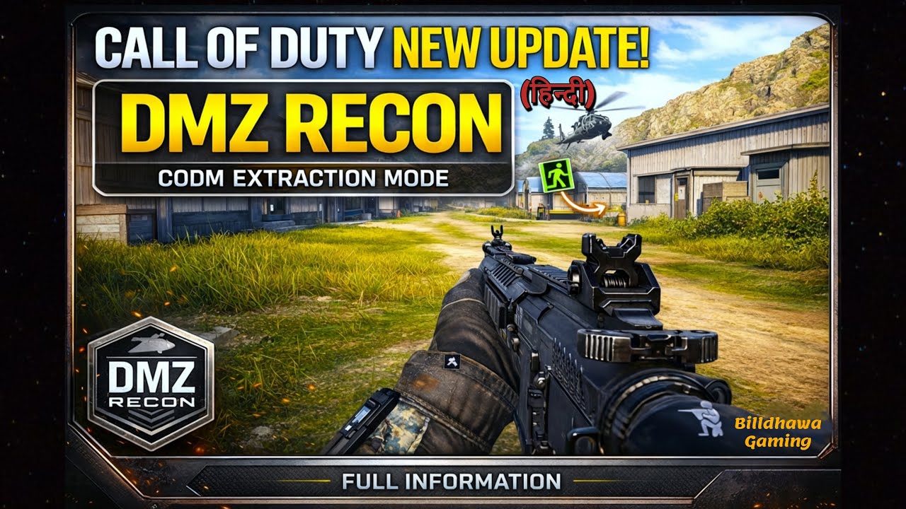 CODM DMZ Recone Mode I Extraction mode game in hindi explain I new update #codm #callofduty #cod