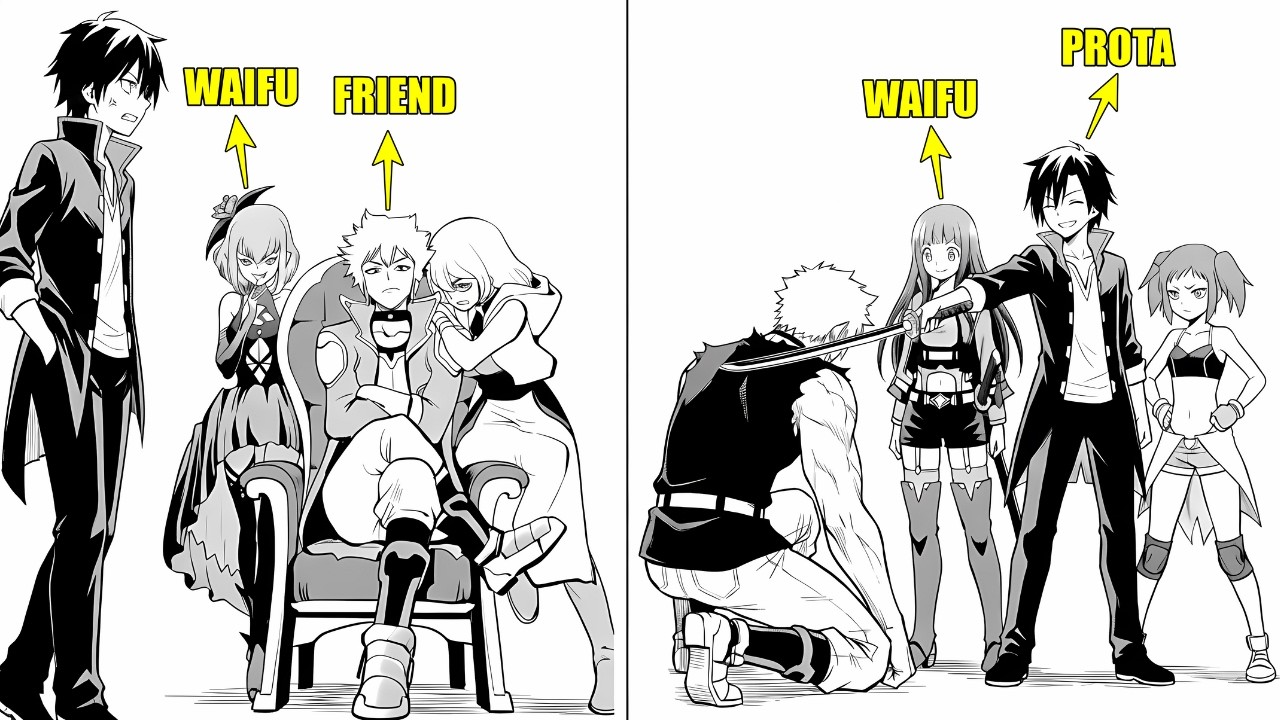 KICKED FROM THE PARTY, he awakens a RARE POWER and forms a WAIFU-FILLED GROUP