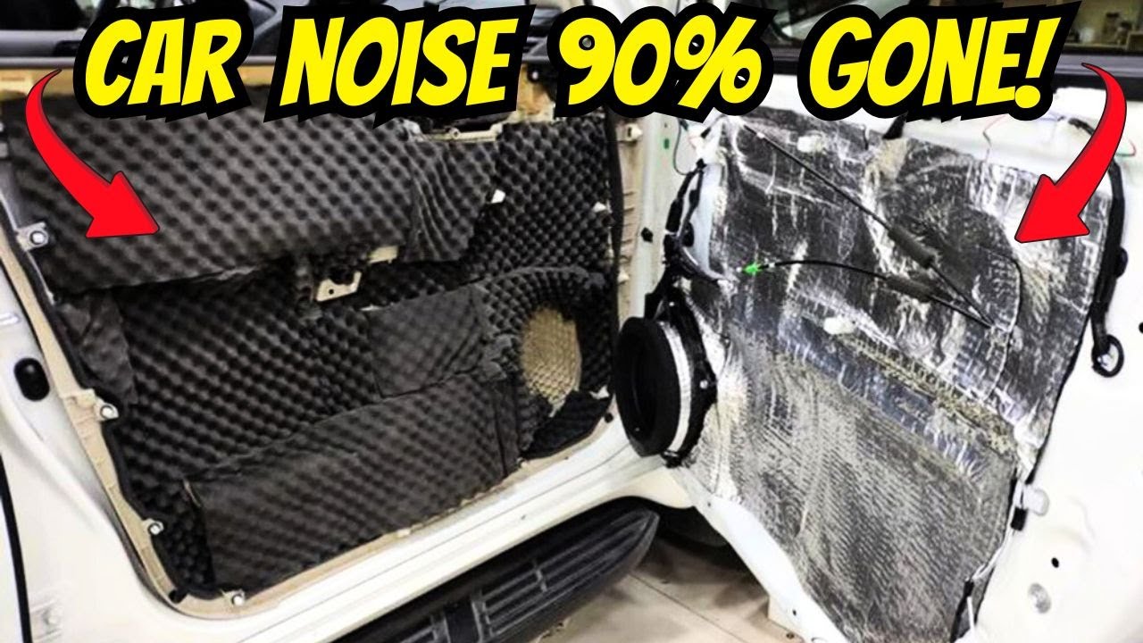 Cheapest Budget Way to SOUNDPROOF a Car