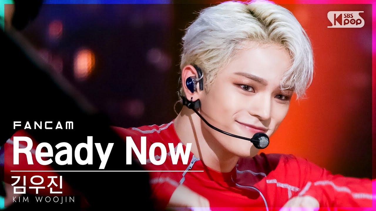 [안방1열 직캠4K] 김우진 'Ready Now' (KIM WOOJIN FanCam)│@SBS Inkigayo_2021.08.22.