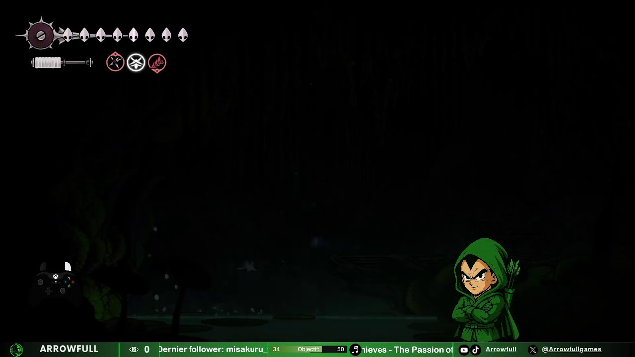 Désolé j'ai un peu avancé (Hollow Knight Silksong)