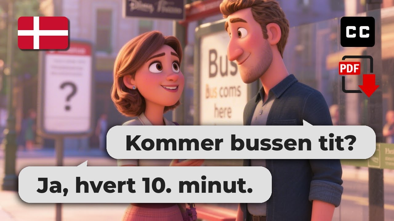 10 Real-Life Danish Dialogues to Learn Danish for Beginners 🇩🇰