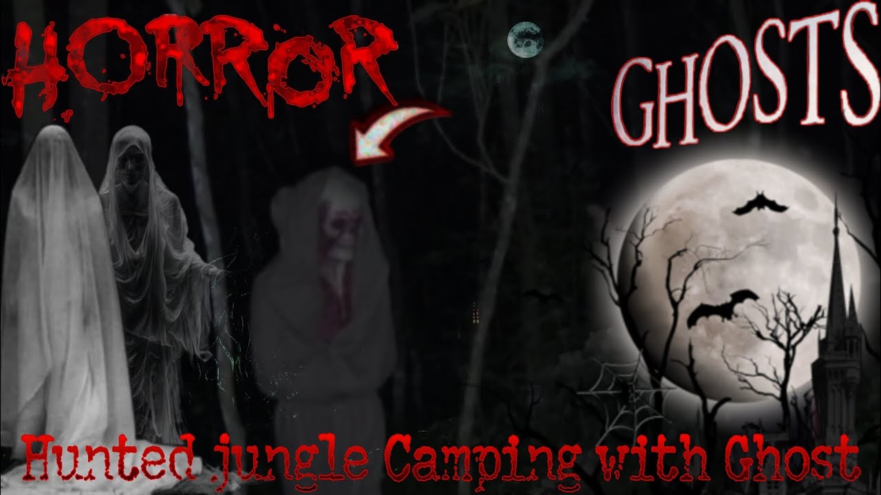 Hunted jungle Camping with Ghost 👻,#camping 