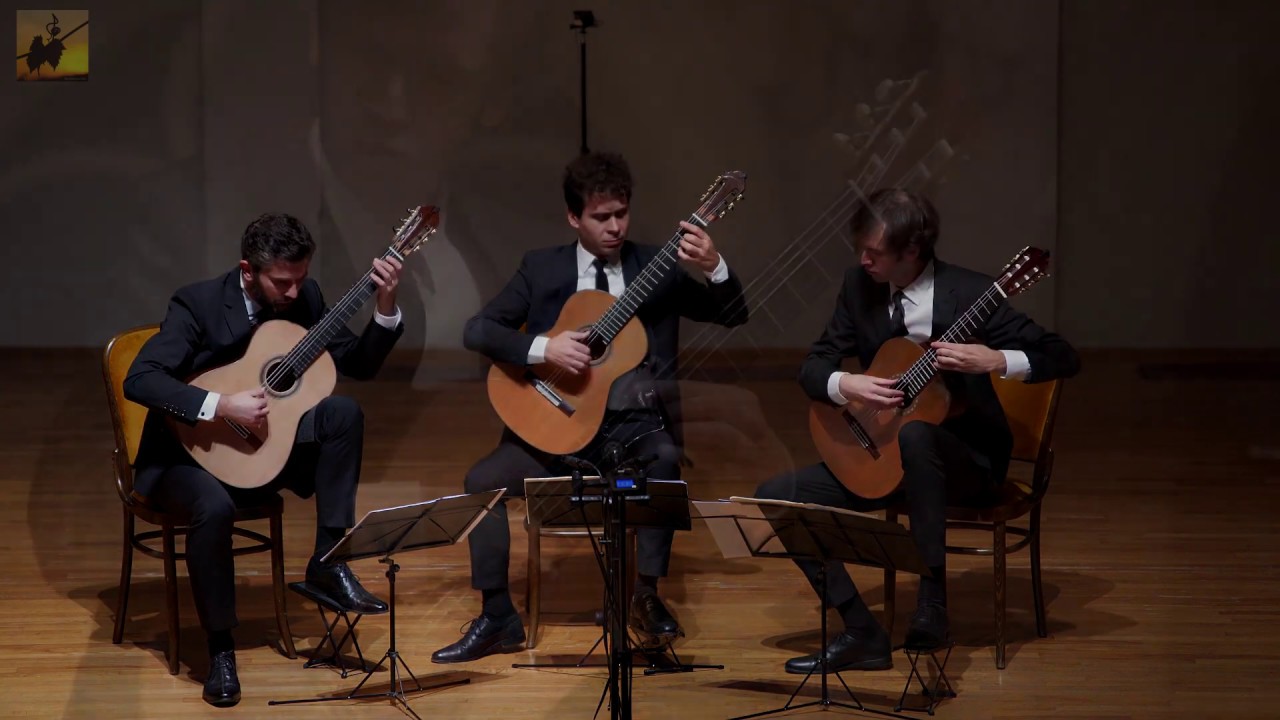 Rachmaninoff:  Prelude Op. 23, No. 3 (Guitar Trio) - Live Video - Trio Elogio