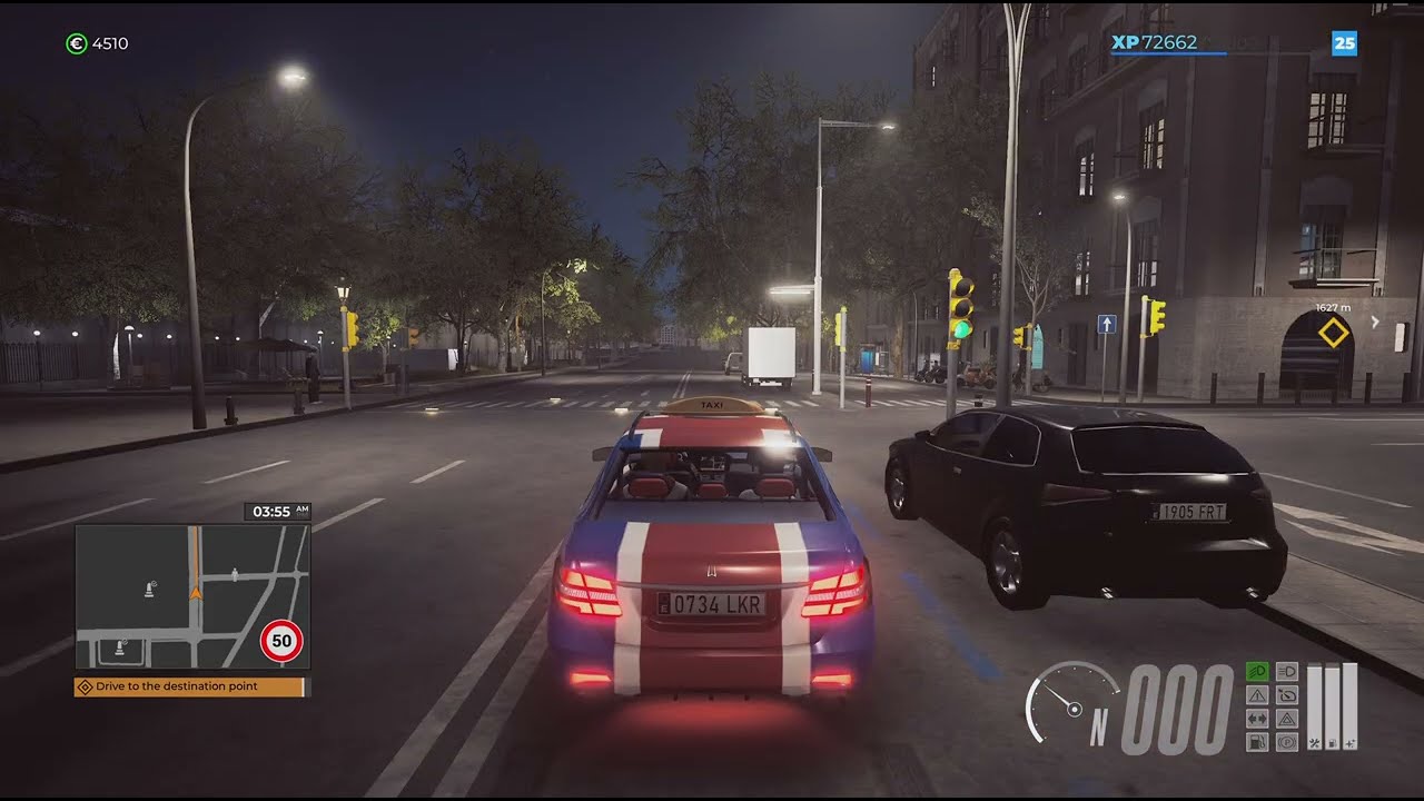 Could I yield to pedestrians with a MANUAL car? -Taxi Life: A city driving simulator