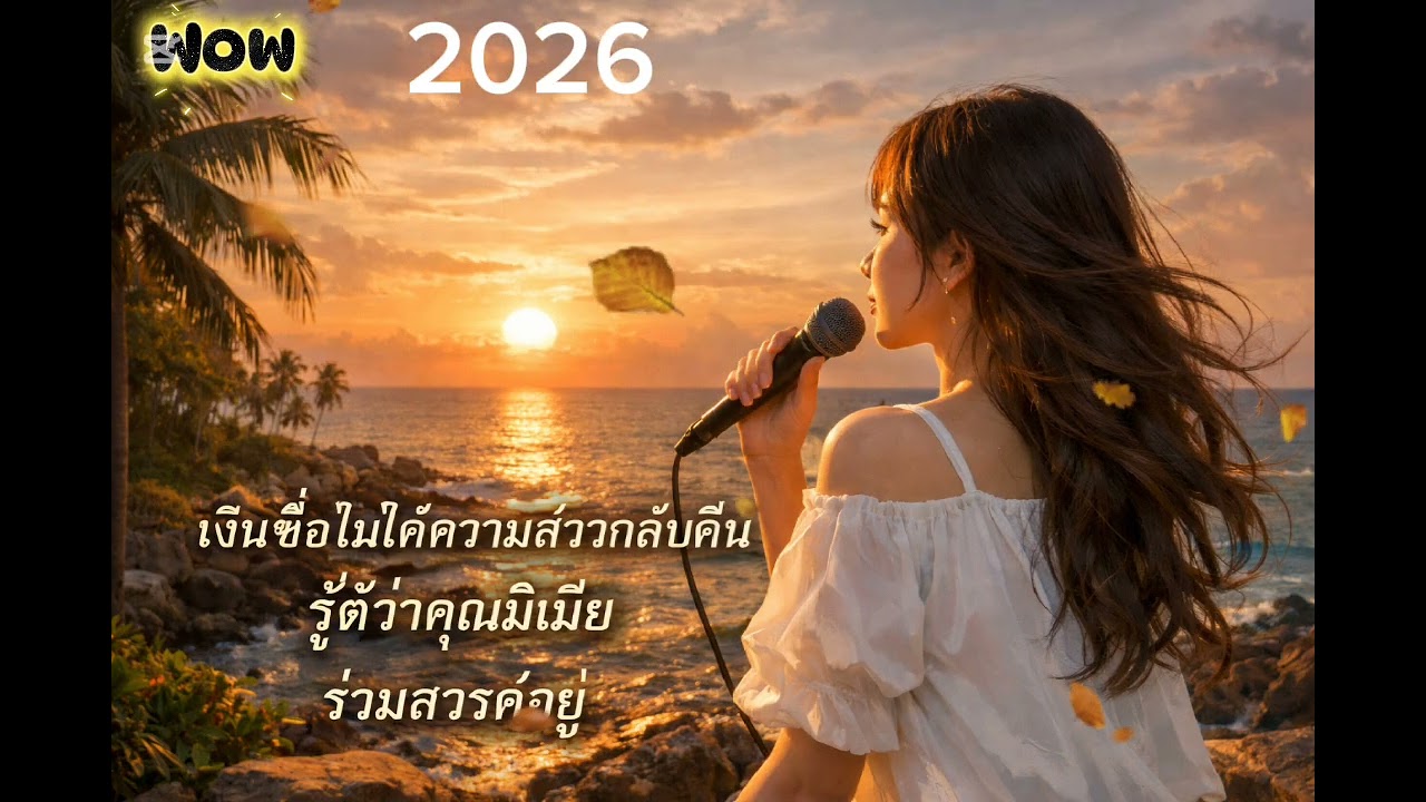 ชื่อเพลง; เงีนชื้อเวลาได้ไม,รํดีว่าเธอมีเมยแล้วก่อยังรัก 2026