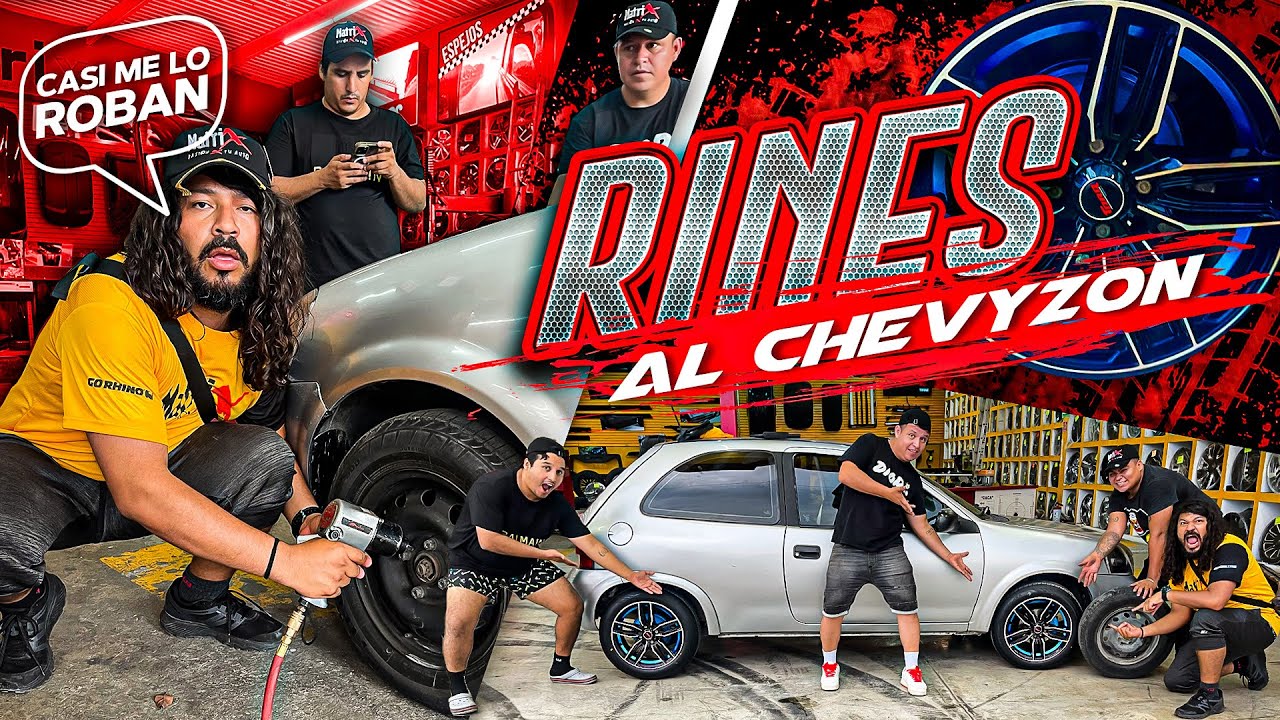 LE COMPRO RINES DEPORTIVOS Casi me LO ROBAN 🔥TUNEAME EL CHEVY ZON #4🔥