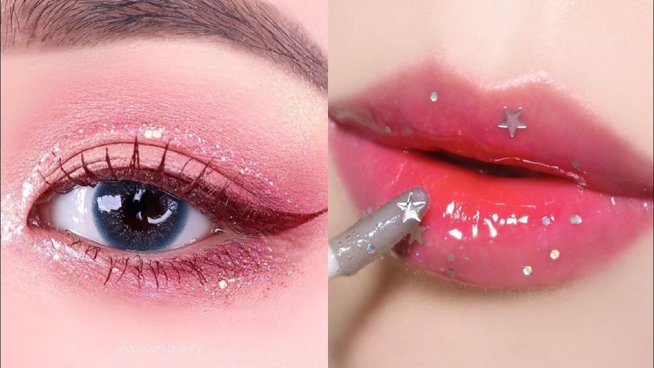 KOREAN MAKEUP hacks!// ~ ulzzang/aesthetic makeup // Blackhead removal❤️💗