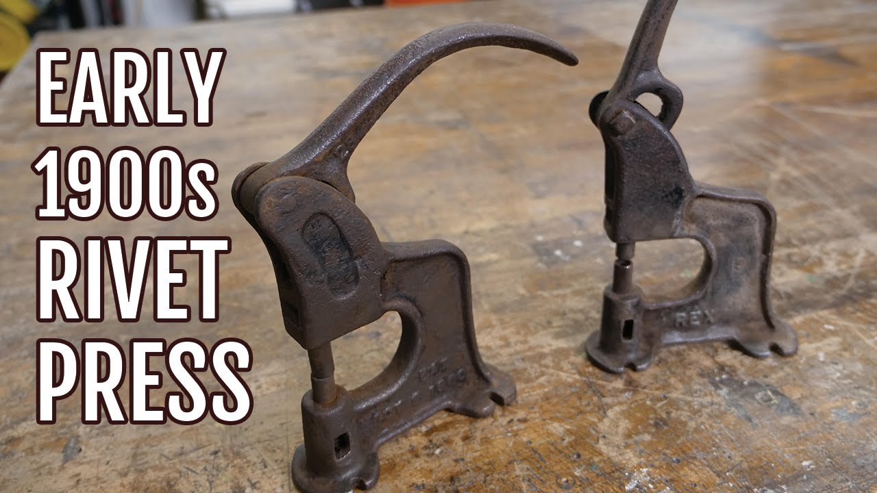 Rex 27 Rivet Press Restoration |Fixing casting irregularities|
