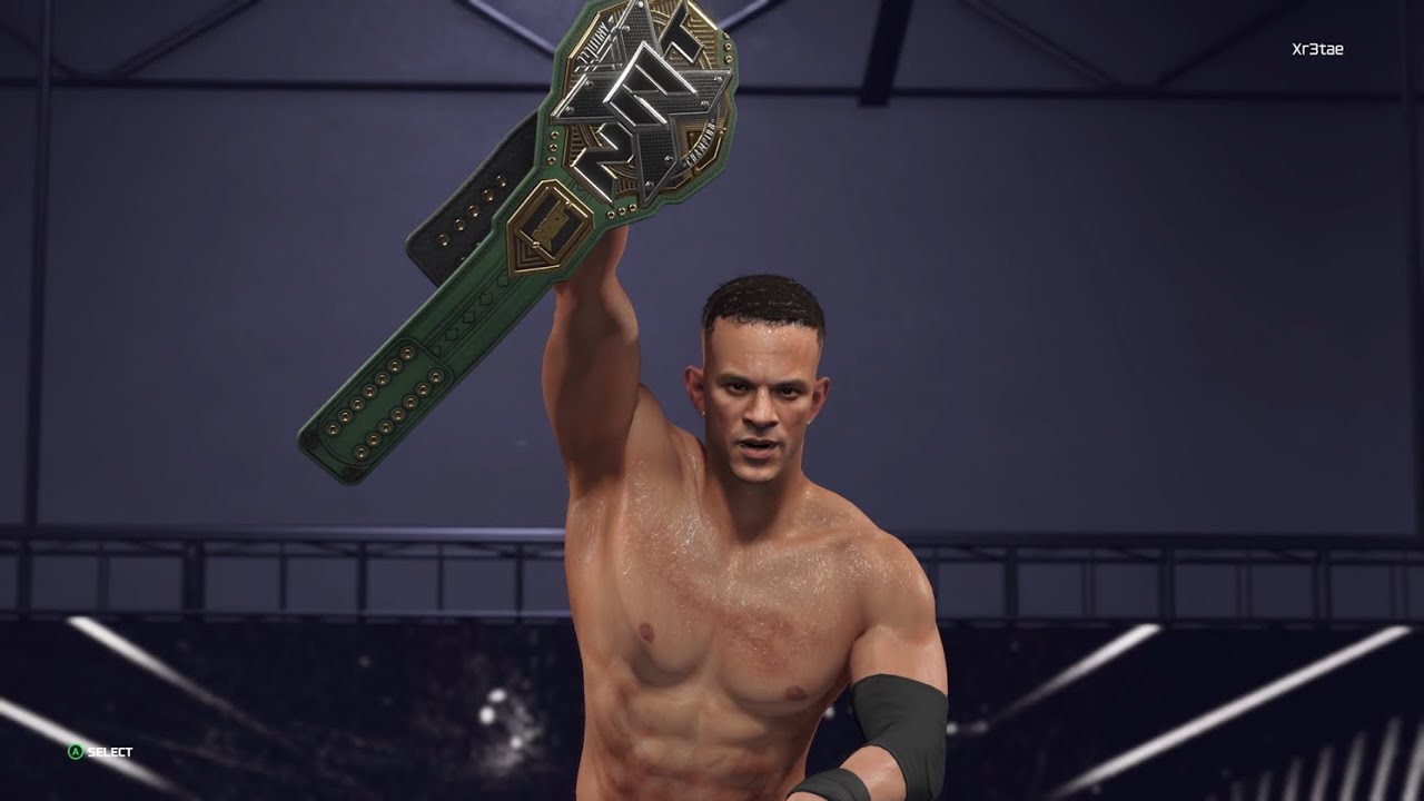 WWE 2K25 My Career universe mode part 3 | Ricky Saints Took My Belt😡