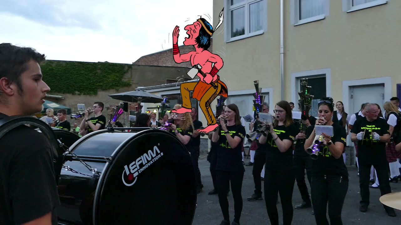 Schalmeienfreunde Stadt Falkenstein - Da sprach der alte Häuptling der Indianer 😂😉♫♬🥂