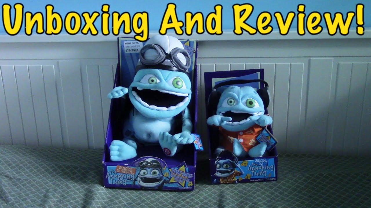Unboxing Rare Crazy Frog Plush Toys – Jamster Era Collectibles