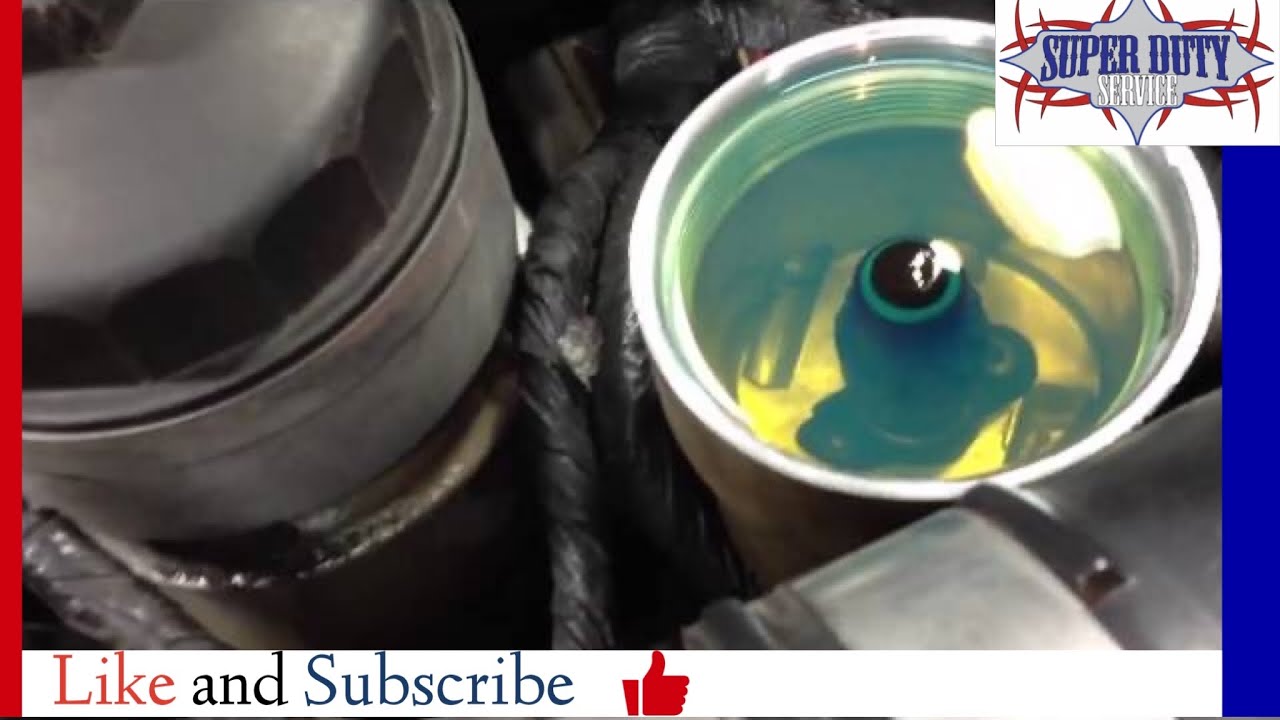 6.0 Powerstroke failed bubble test