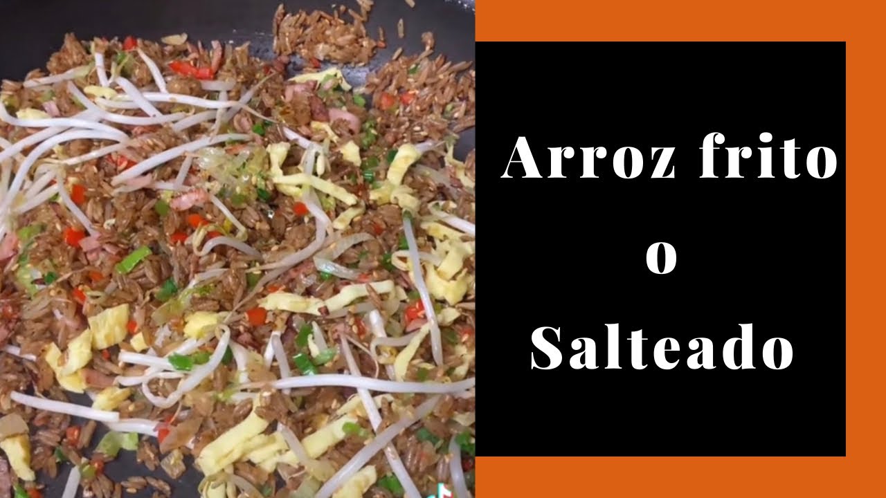 Arroz frito o arroz salteado/ El Jamaliche