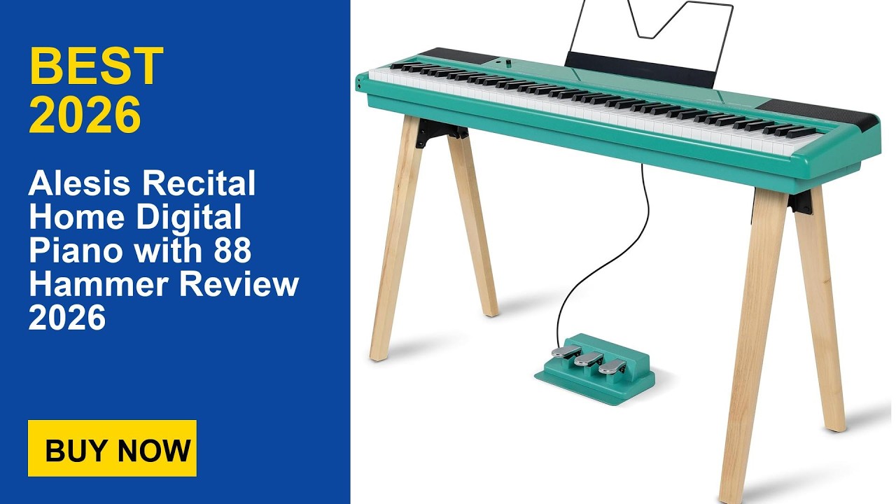 Alesis Recital Home Digital Piano with 88 Hammer Review 2026