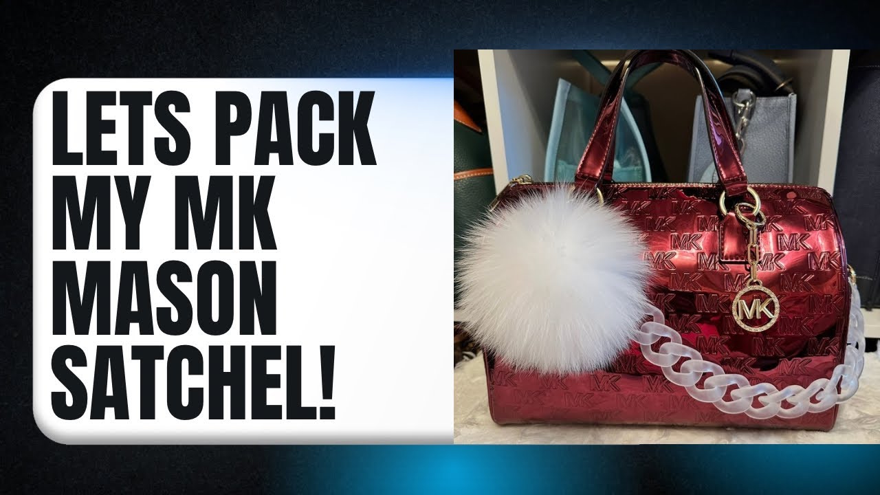 СОБЕРИ СУМКУ СО МНОЙ! ПОДАРОК ​​ОТ MICHAEL KORS MASON SATCHEL И COACH! ❤️