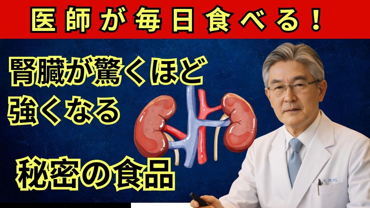 ①【医師が推奨】腎臓を守るために毎日食べたい食品5選 | ハッピーシニア