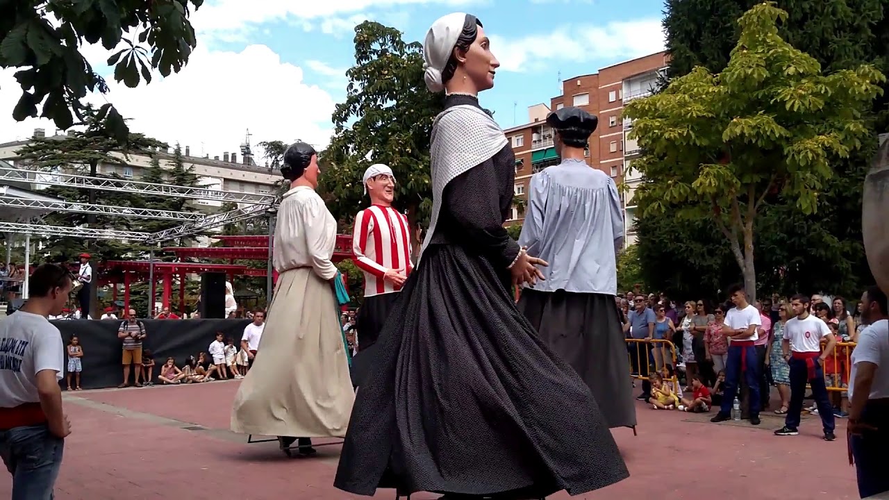 Gigantes de Bilbao - Vals (en Miranda de Ebro)