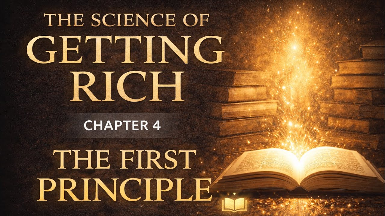 The Science of Getting Rich Masterclass– Chapter 4- First Principle of the Science of Getting Rich