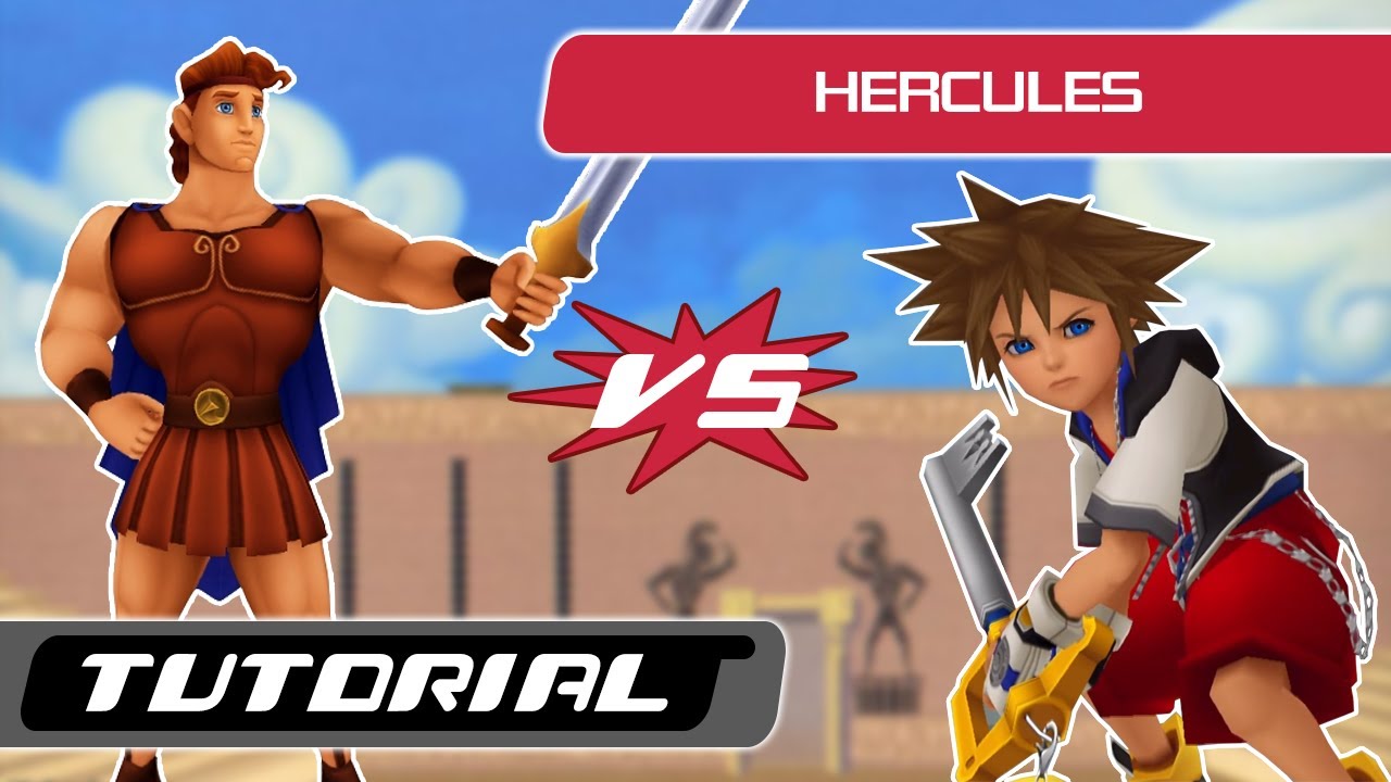 Kingdom Hearts: Hercules (Hercules Cup) Tutorial