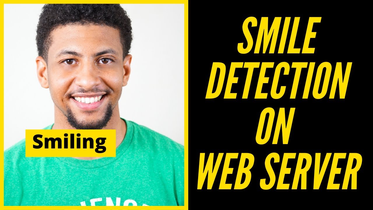 Smile Detection Using OpenCV on the web!