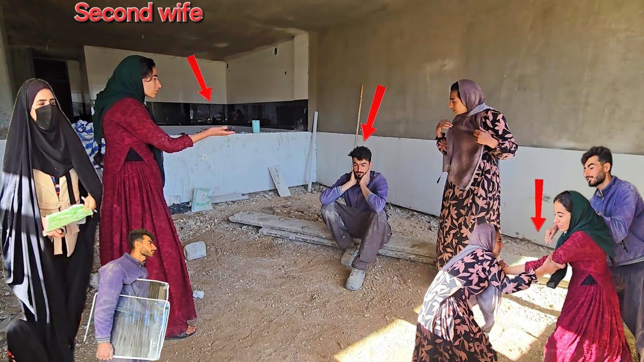 Loveand hate between the husband and the threat to Tahereh by the second wife/The new room's passion